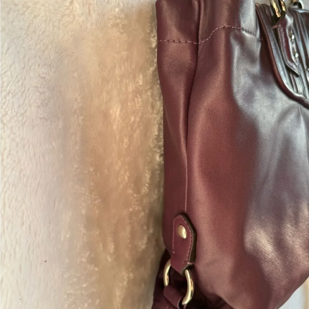 Coach Ashley Leather Satchel